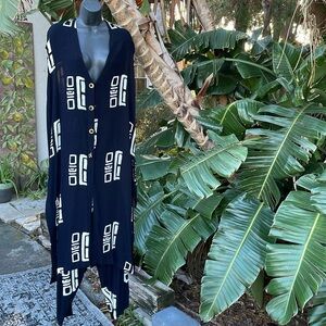 kembali Bohemian batik , two piece, jacket, duster, and pants